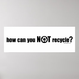 Niet Recyclen? Poster