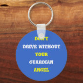 NIET, RIJF ZONDER UW, GUARDIAN, ANGEL SLEUTELHANGER (Voorkant)
