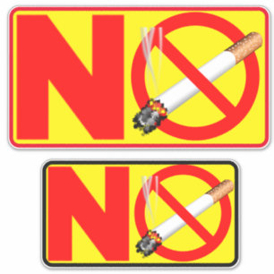 Niet roken Niet roken Niet roken Sticker