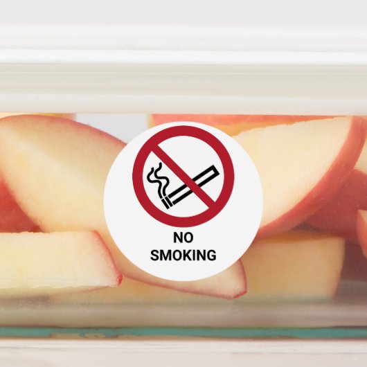 Niet roken, Set van 30 Verbod Labels (Aangebracht)