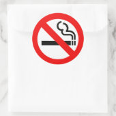 Niet roken Stickers (Tas)