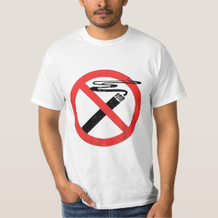Niet roken T-shirt - Vet Anti-roken statement
