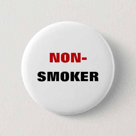 Niet-roker - Button (Voorkant)