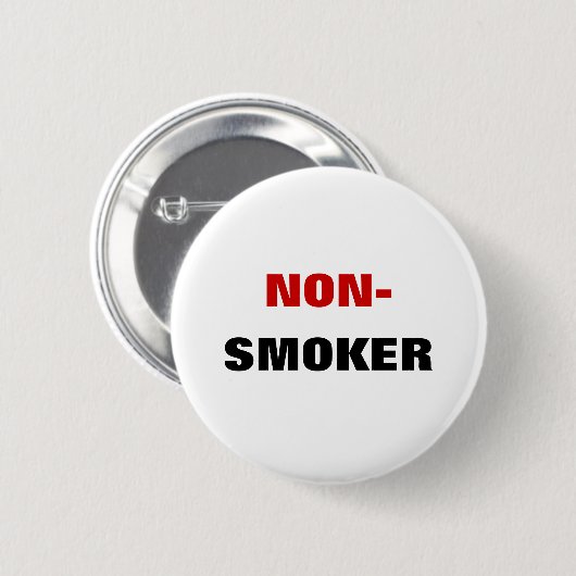 Niet-roker - Button (Voorkant /achterkant)