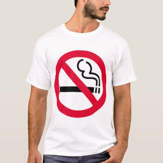 Niet-rokersymbool T-shirt