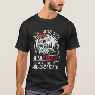 Niet rommelen met Mimisaurus je zal worden Juraski T-shirt