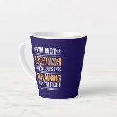 Niet Ruzie Maken Maar Gewoon Gelijk-64691 Latte Mok (Linkerhoek)