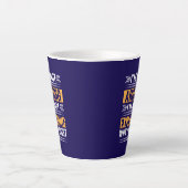 Niet Ruzie Maken Maar Gewoon Gelijk-64691 Latte Mok (Voorkant)