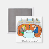 Niet saai magneet (Voorkant / Achterkant)