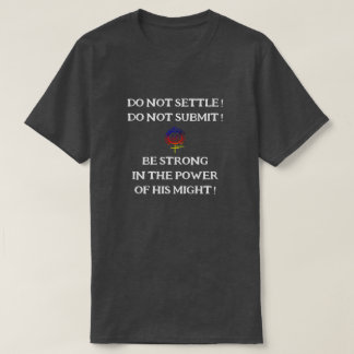 NIET SCHIKKEN NIET VOORLEGGEN NIET STERK Unisex T-shirt