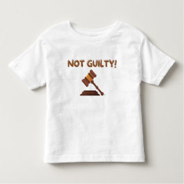 Niet schuldig! kinder shirts