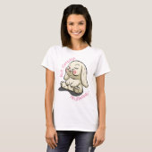 Niet slapende Bunny T-shirt (Voorkant volledig)