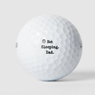 Niet slapende papa golfballen – Cool papa cadeau