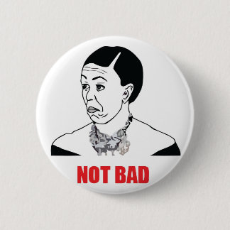 Niet slecht - Michelle Obama Ronde Button 5,7 Cm