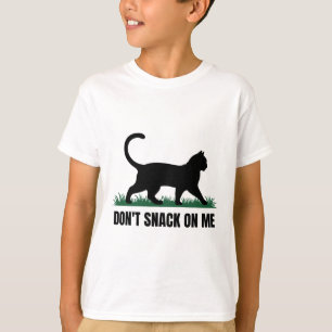 Niet snacken op mij grappige kat 3 t-shirt