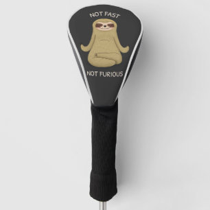 Niet snel niet woedend golfheadcover