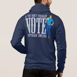 Niet stemmen, niet klagen hoodie