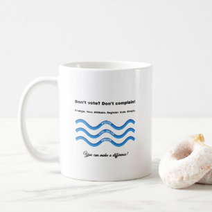 Niet stemmen? Niet klagen! Koffiemok