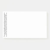 Niet stil corrigeren (nog) post-it® notes (Voorkant)