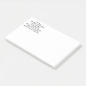 Niet stil corrigeren (nog) post-it® notes (Schuin)