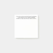 Niet stil corrigeren (nog) post-it® notes (Voorkant)