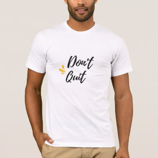 Niet stoppen t-shirt