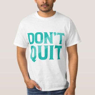 Niet stoppen t-shirt