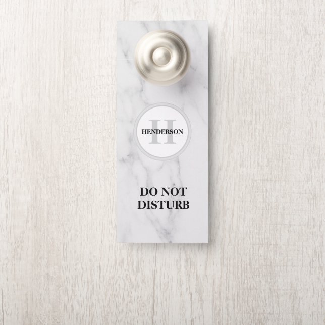Niet Storen Deur Hanger (Op knop)