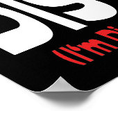 Niet storen - ik ben voldoende verstoord omdat het poster (Hoek)