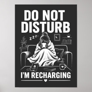 Niet Storen Introvert Modus Poster