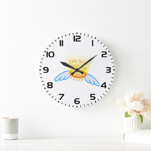 Niet storen Slaapstand Vliegende Halo en Vleugels Grote Klok