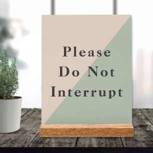 Niet Storen Stille Ruimte Productiviteit Acryl Bord