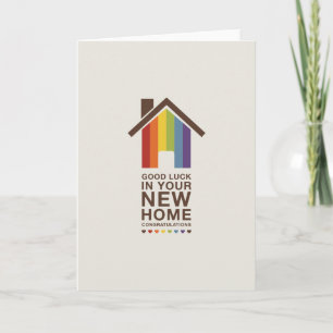 Niet Straight Design 'Een nieuw huis' Kaart