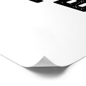 Niet te helder poster (Hoek)