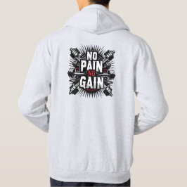 Niet te stoppen: Motivatie Gym Design Hoodie