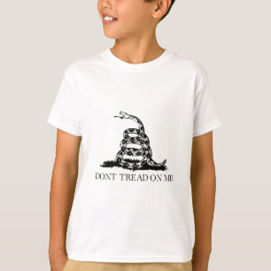 Niet tegen mij lopen t-shirt