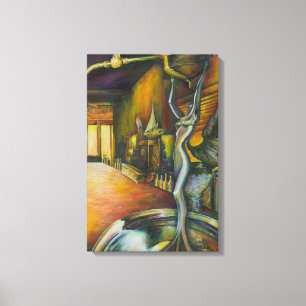 Niet tenzij je begint te neuriën. canvas afdruk