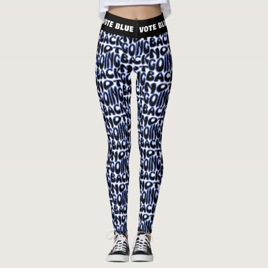 NIET TERUG GAAN LEGGINGS (Voorkant)