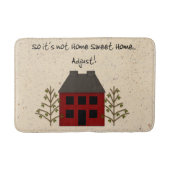 Niet thuis - Zoete thuisbioscoop Badmat (Voorkant)