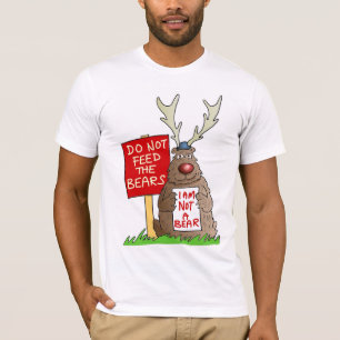 Niet toedienen van het Beer t-shirt