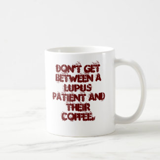 Niet tussen een lupus patiënt en hun cof... koffiemok