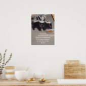 Niet-uitgenodigde gasten poster (Keuken)