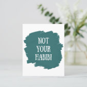 Niet Uw Habibi (Staand voorkant)