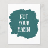 Niet Uw Habibi (Achterkant)