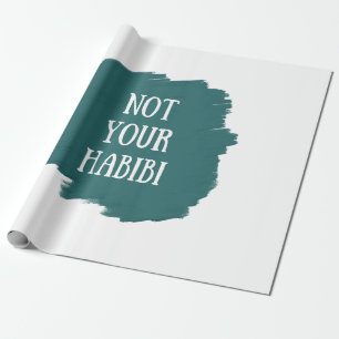 Niet Uw Habibi Cadeaupapier