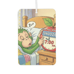 Niet vandaag, Alarm – Sleepy Monkey Mode 💤🙈 Luchtverfrisser