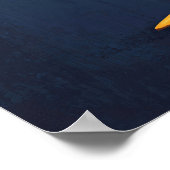 Niet Vandaag Eend – Grappige Cartoon Karakter Kuns Poster (Hoek)