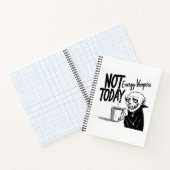 Niet vandaag, Energy Vampire Notitieboek (Binnen)