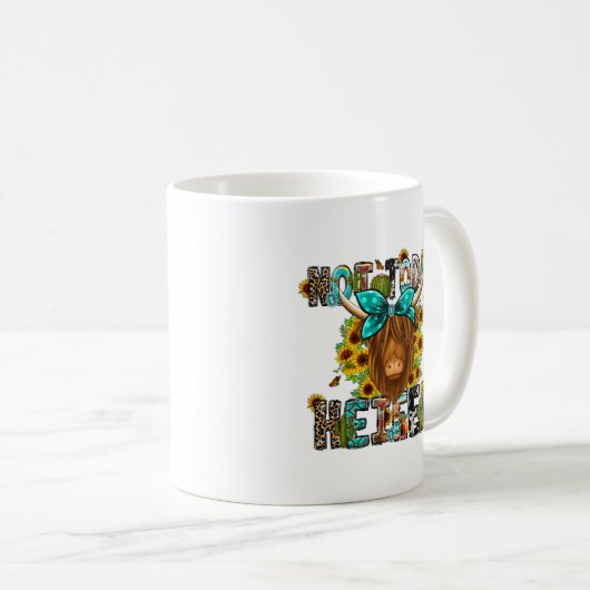 Niet vandaag Heifer Koe Mok (Voorkant rechts)