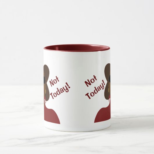 Niet vandaag koffie-Mok Mok (Midden)